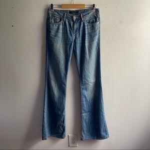 Juicy Couture jeans light wash flared long